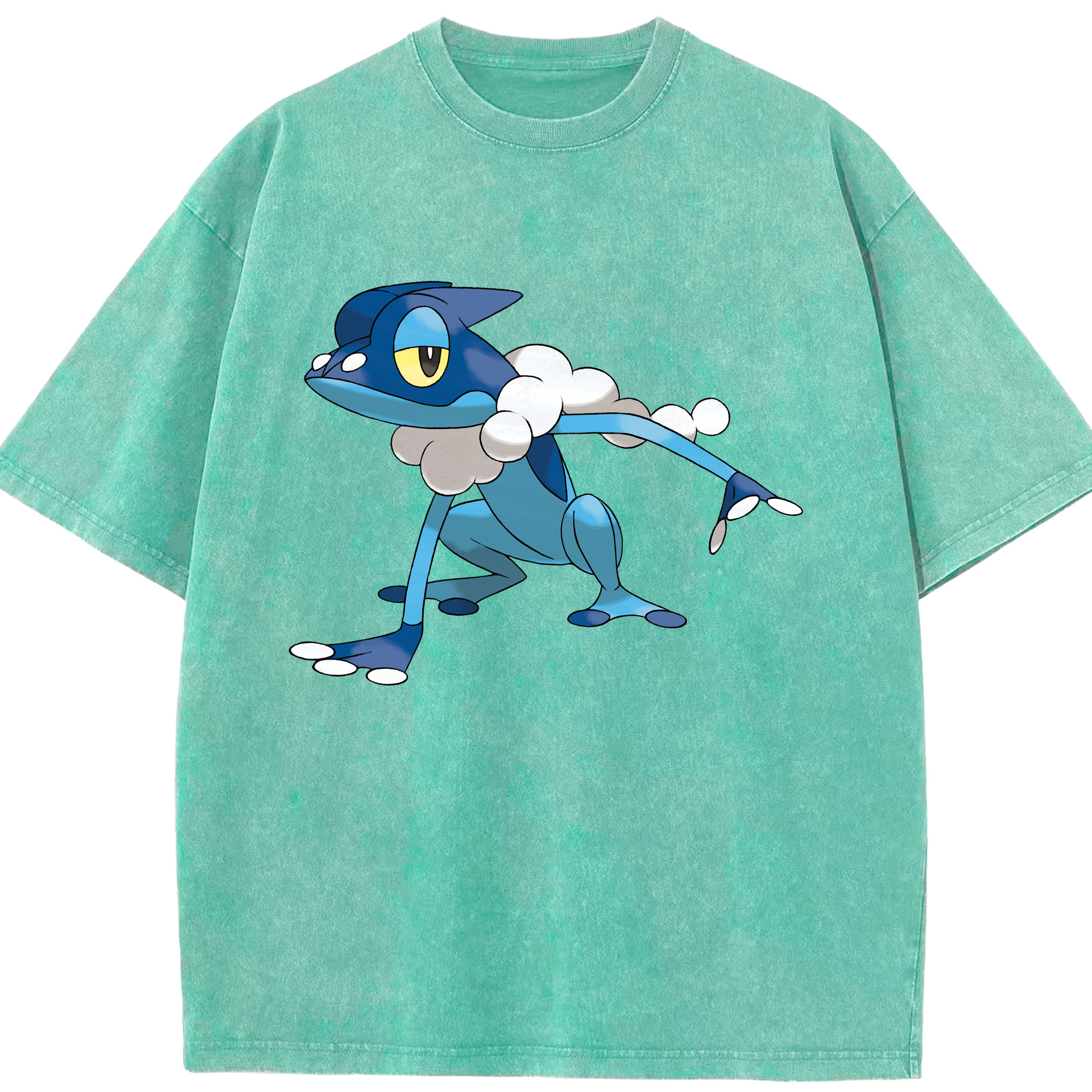 （画像用） ポケットモンスター Pokémon 綿100% ヴィンテージ風 半袖Tシャツ（フロントプリント）